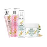 INDALO Quinoa Protein Colour Protect Shampoo & Conditioner with Hair Repair Serum & Mask