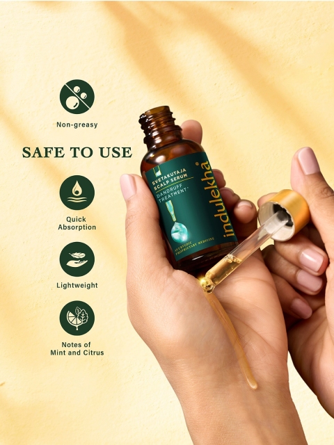 indulekha Svetakutuja Dandruff Treatment Scalp Serum with Neem & Amla - 30 ml 4 indulekha Svetakutuja Dandruff Treatment Scalp Serum with Neem & Amla - 30 ml