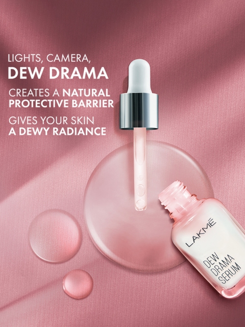 Lakme Dew Drama 6% Vit E + B3 + F Serum with Pro-Ceramide For Skin Barrier - 15ml 4 Lakme Dew Drama 6% Vit E + B3 + F Serum with Pro-Ceramide For Skin Barrier - 15ml