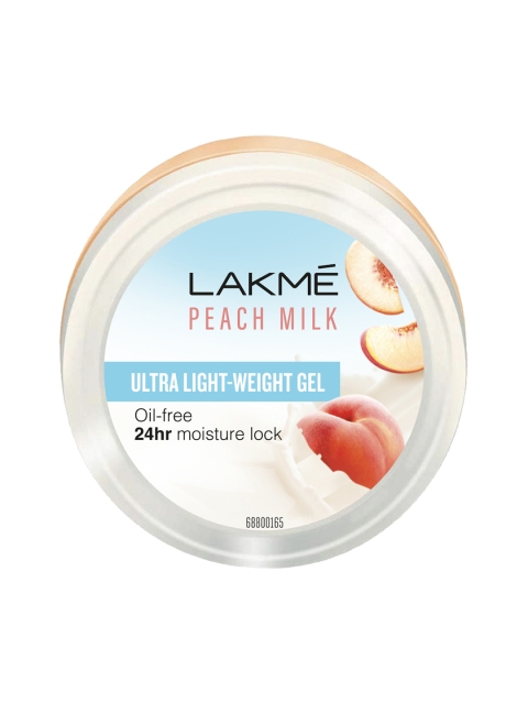 Lakme Peach Milk Ultra Light Gel Moisturizer with Vitamin E & Peach Milk Extract - 100g