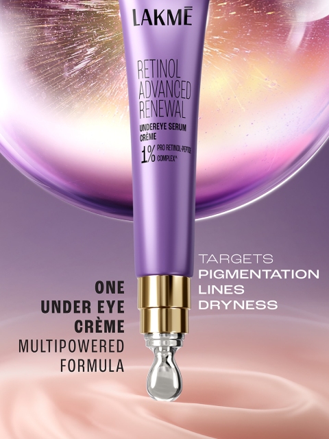 Lakme Skin Ultime Retinol Advanced Renewal Undereye Serum Creme - 15 g 5 Lakme Skin Ultime Retinol Advanced Renewal Undereye Serum Creme - 15 g