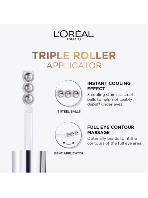 LOreal Paris Glycolic Bright Dark Circle Eye Serum with Glycolic, Niacinamide & Vitamin CG 6 LOreal Paris Glycolic Bright Dark Circle Eye Serum with Glycolic, Niacinamide & Vitamin CG
