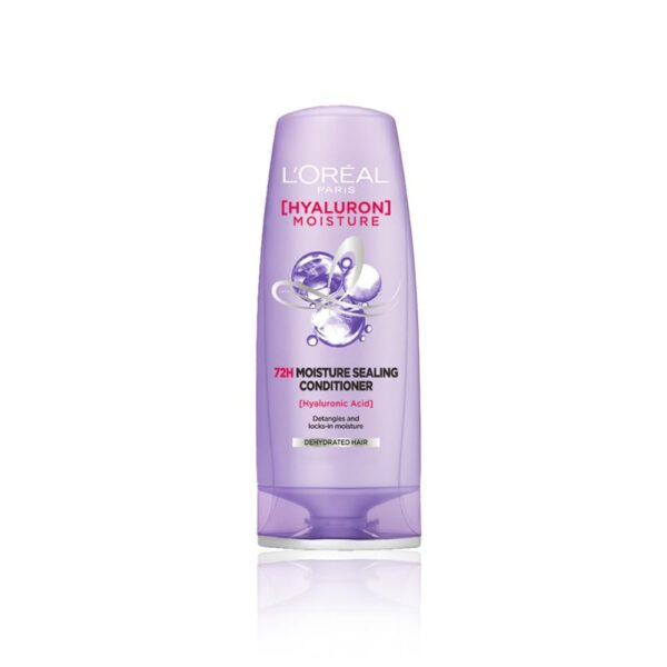 L'Oreal Paris Hyaluron Moisture 72H Moisture Sealing Conditioner powered by Hyaluronic Acid For Dry Hair, Makes Hair Frizz-free, Bouncy and Hydrated for 72 Hours, For All Hair...