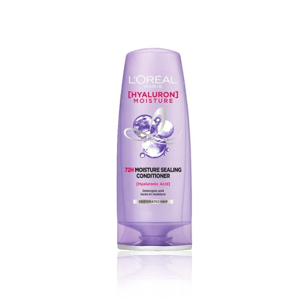 L'Oreal Paris Hyaluron Moisture 72H Moisture Sealing Conditioner powered by Hyaluronic Acid For Dry Hair, Makes Hair Frizz-free, Bouncy and Hydrated for 72 Hours, For All Hair... 1 L'Oreal Paris Hyaluron Moisture 72H Moisture Sealing Conditioner powered by Hyaluronic Acid For Dry Hair, Makes Hair Frizz-free, Bouncy and Hydrated for 72 Hours, For All Hair...