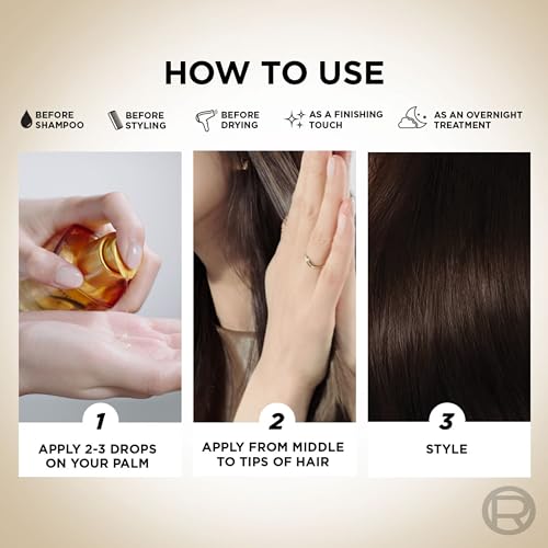 L'Oreal Paris Serum, Protection and Shine, For Dry, Flyaway & Frizzy Hair, With 6 Rare Flower Oils, Extraordinary Oil, 100ml 6 L'Oreal Paris Serum, Protection and Shine, For Dry, Flyaway & Frizzy Hair, With 6 Rare Flower Oils, Extraordinary Oil, 100ml