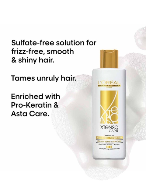 LOreal Professionnel Xtenso Care Sulfate-Free Shampoo for Frizz-Free & Shiny Hair - 250ml 4 LOreal Professionnel Xtenso Care Sulfate-Free Shampoo for Frizz-Free & Shiny Hair - 250ml