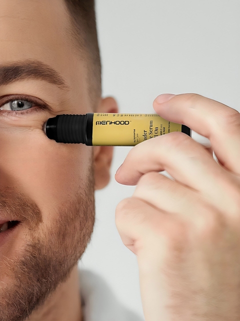 Menhood Vitamin C & Hyaluronic Acid Under Eye Roll On Serum - 10 ml 2 Menhood Vitamin C & Hyaluronic Acid Under Eye Roll On Serum - 10 ml