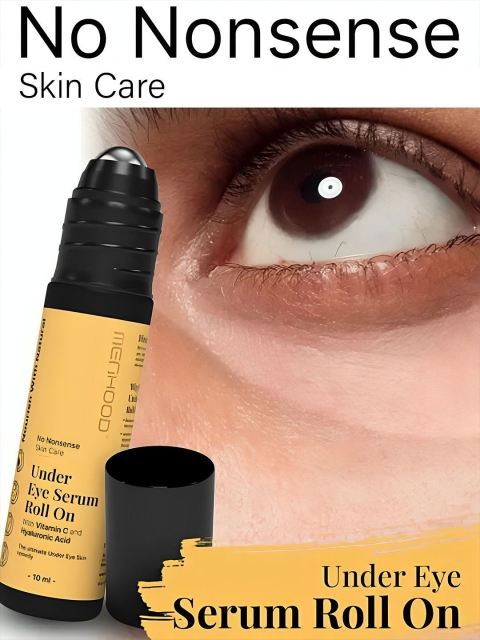 Menhood Vitamin C & Hyaluronic Acid Under Eye Roll On Serum - 10 ml 6 Menhood Vitamin C & Hyaluronic Acid Under Eye Roll On Serum - 10 ml