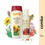 moha Sulfate-Free Sunflower Oil Shampoo 200 ml & Herbal Hair Serum 100 ml