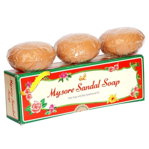 Mysore Sandal Soap,450g (150x3) (Pack Of 3) 3 Mysore Sandal Soap,450g (150x3) (Pack Of 3)
