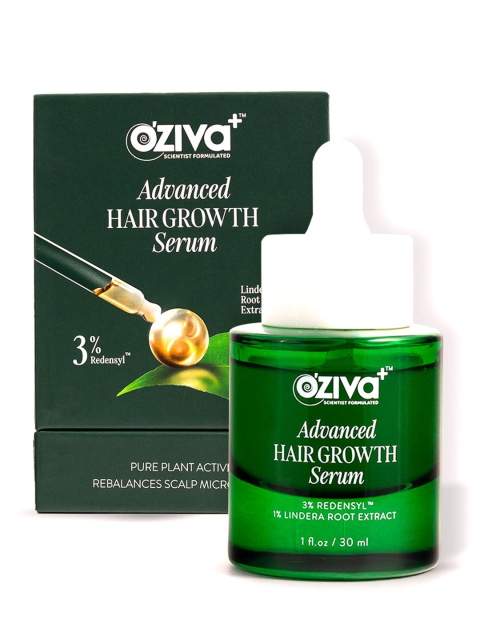 OZiva Advanced Hair Growth Serum With 3% Redensyl & 1% Lindera Root Extract - 30ml