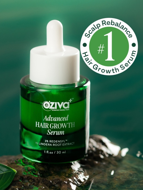 OZiva Advanced Hair Growth Serum With 3% Redensyl & 1% Lindera Root Extract - 30ml 3 OZiva Advanced Hair Growth Serum With 3% Redensyl & 1% Lindera Root Extract - 30ml