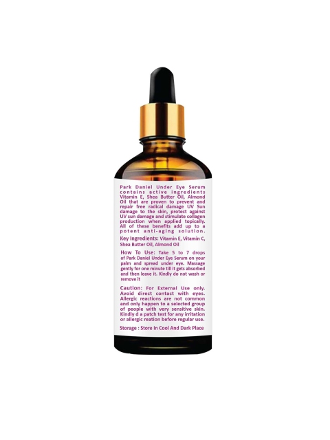 Park Daniel Set Of 3 Under Eye Serum With Vitamin E 30 ml Each 3 Park Daniel Set Of 3 Under Eye Serum With Vitamin E 30 ml Each