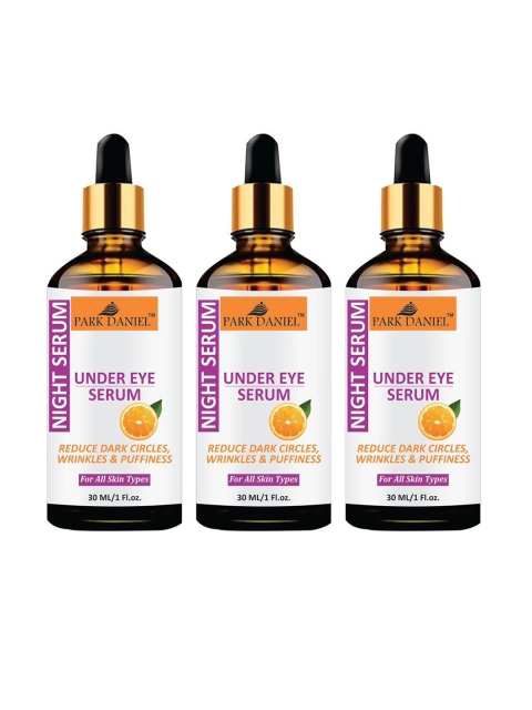 Park Daniel Set Of 3 Under Eye Serum With Vitamin E 30 ml Each