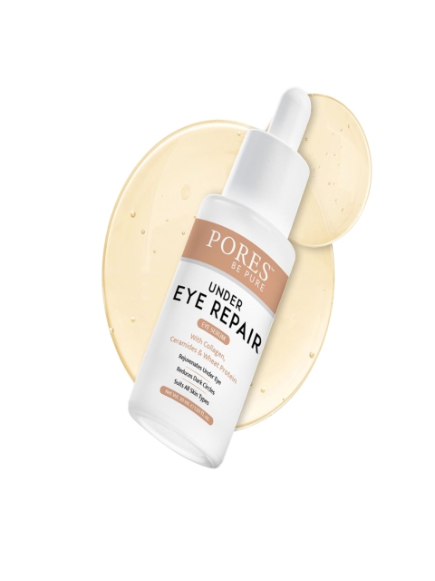 PORES Be Pure Set Of 2 Under Eye Repair Eye Serum with Collagen & Ceramides - 30ml each 3 PORES Be Pure Set Of 2 Under Eye Repair Eye Serum with Collagen & Ceramides - 30ml each