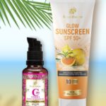 Regal Essence Glow Sunscreen PF 50+ with Vitamin C Serum Combo