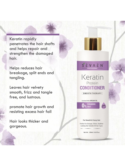 SEVAEN Set of Keratin Shampoo 250 ml - Keratin Conditioner 250 ml - Hair Serum 50 ml 3 SEVAEN Set of Keratin Shampoo 250 ml - Keratin Conditioner 250 ml - Hair Serum 50 ml
