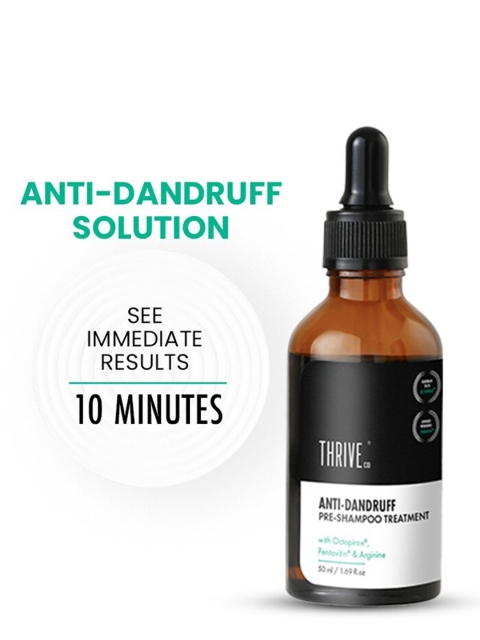 Thriveco Anti-Dandruff Pre-Shampoo Lotion & Hair Serum 2.0 - 50ml Each 2 Thriveco Anti-Dandruff Pre-Shampoo Lotion & Hair Serum 2.0 - 50ml Each