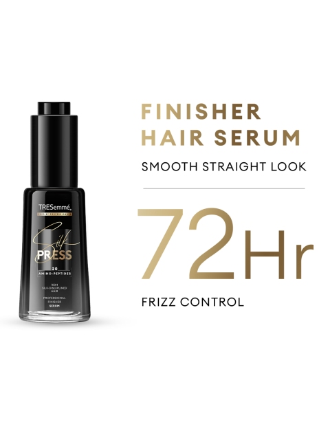 TRESemme Silk Press Finisher Hair Serum -20 Amino-Peptides for Silky Straight Hair - 38ml 3 TRESemme Silk Press Finisher Hair Serum -20 Amino-Peptides for Silky Straight Hair - 38ml