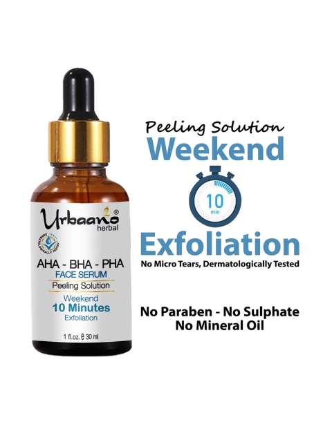 Urbaano Herbal Peeling Serum & Kumkumadi Oil Combo 3 Urbaano Herbal Peeling Serum & Kumkumadi Oil Combo