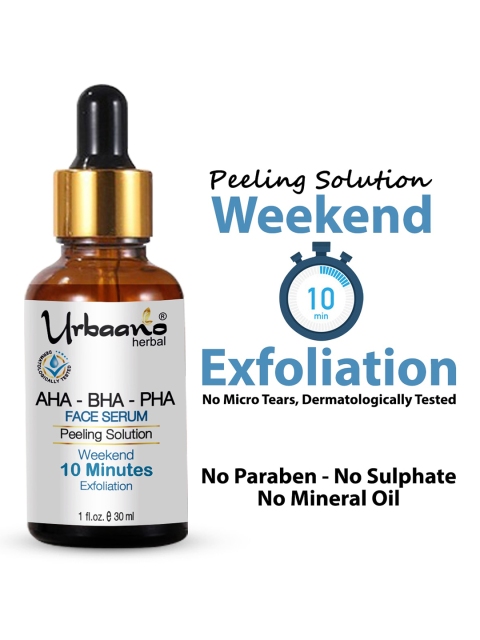 Urbaano Herbal Peeling Serum & Seabuckthorn Cream Combo 225gm 2 Urbaano Herbal Peeling Serum & Seabuckthorn Cream Combo 225gm