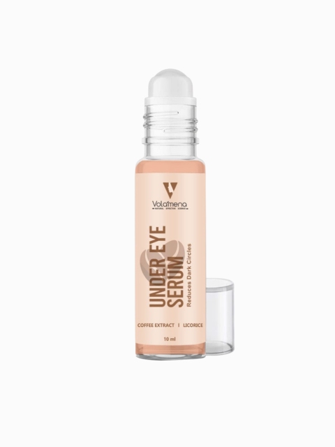 Volamena Under Eye Roll On Serum With Coffee & Licorice For Lighten Dark Circles - 10ml 2 Volamena Under Eye Roll On Serum With Coffee & Licorice For Lighten Dark Circles - 10ml