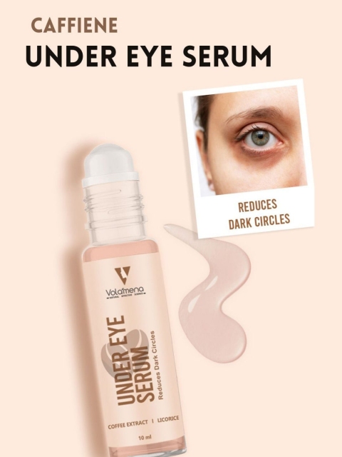 Volamena Under Eye Roll On Serum With Coffee & Licorice For Lighten Dark Circles - 10ml 4 Volamena Under Eye Roll On Serum With Coffee & Licorice For Lighten Dark Circles - 10ml