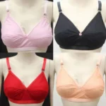 4 Piece Comfortable Cotton Bra Boil Fabrics For Women