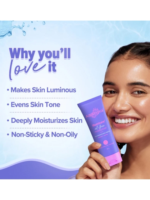 Aqualogica Illuminate Oil-Free Day Moisturizer 100g 5 Aqualogica Illuminate Oil-Free Day Moisturizer 100g