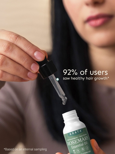 ARATA Rosemary Essential Oil For Thick & Strong Hair - 15ml 2 ARATA Rosemary Essential Oil For Thick & Strong Hair - 15ml