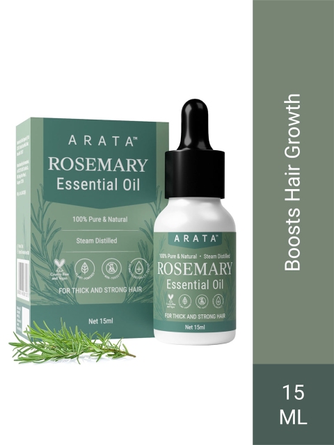 ARATA Rosemary Essential Oil For Thick & Strong Hair - 15ml