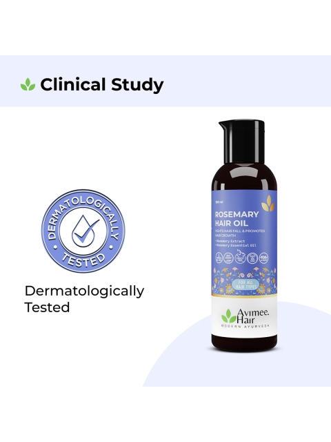 Avimee Herbal Rosemary Hair Oil For Hair Growth - 100 ml 5 Avimee Herbal Rosemary Hair Oil For Hair Growth - 100 ml