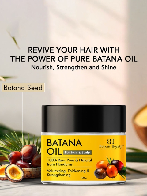 Botanic Hearth Batana Oil For Hair Growth - 100 gm 3 Botanic Hearth Batana Oil For Hair Growth - 100 gm