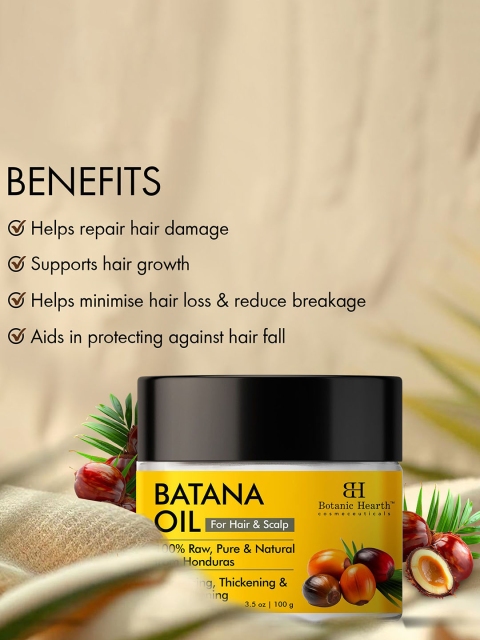 Botanic Hearth Batana Oil For Hair Growth - 100 gm 5 Botanic Hearth Batana Oil For Hair Growth - 100 gm