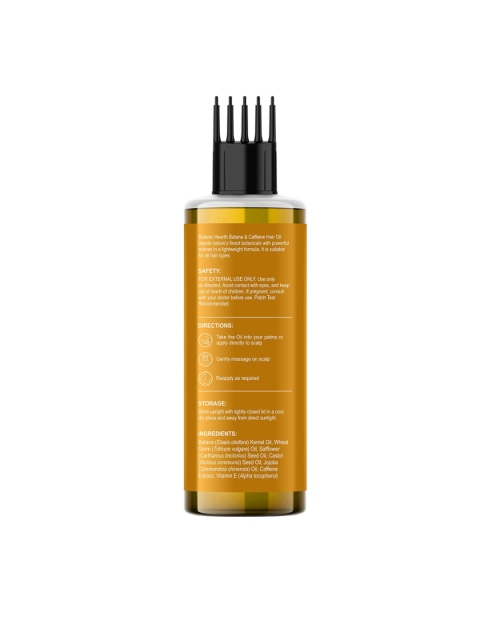 Botanic Hearth Grow And Hydrate Hair Oil With Batana Caffeine -150 ml 2 Botanic Hearth Grow And Hydrate Hair Oil With Batana Caffeine -150 ml