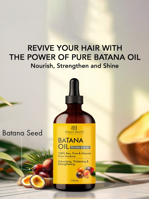 Botanic Hearth Raw Batana Oil For Hair Growth - 118 ml 3 Botanic Hearth Raw Batana Oil For Hair Growth - 118 ml