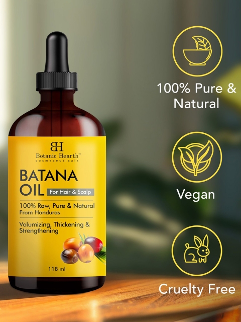 Botanic Hearth Raw Batana Oil For Hair Growth - 118 ml 4 Botanic Hearth Raw Batana Oil For Hair Growth - 118 ml