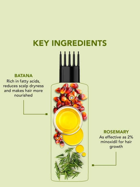Botanic Hearth Rosemary Batana Hair Oil- 150 ml 5 Botanic Hearth Rosemary Batana Hair Oil- 150 ml