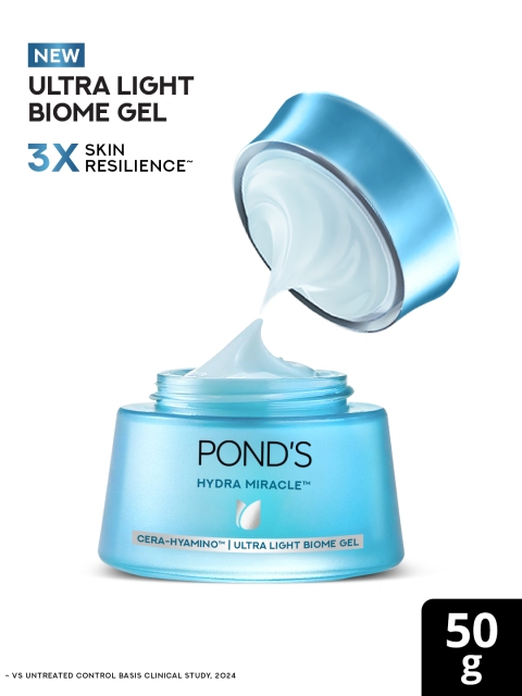 Buy Ponds Ultra Light Biome Gel With Cera Hyamino 50 G - - Personal Care for Unisex