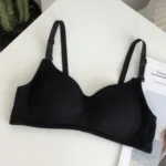 Comfortable and Breathable Padded Push Up Bra for Women Black