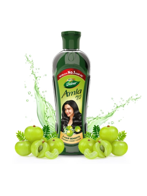Dabur Amla Hair Oil For Long & Thick Hair To Strengthen & Promote Hair Growth - 450ml