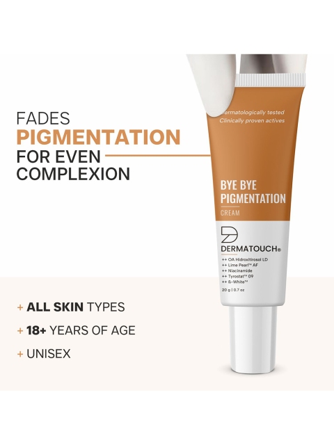 Dermatouch Bye Bye Pigmentation Cream with Niacinamide - 19g 6 Dermatouch Bye Bye Pigmentation Cream with Niacinamide - 19g