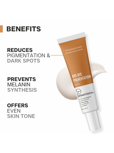 Dermatouch Bye-Bye Pigmentation Removal Cream 30 g 2 Dermatouch Bye-Bye Pigmentation Removal Cream 30 g
