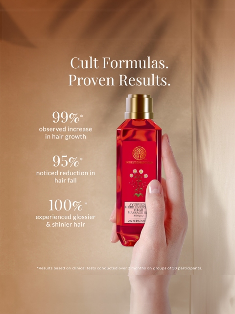 Forest Essentials Travel Size Ayurvedic Herb Enriched Bhringraj Head Massage Hair Oil 50ml 6 Forest Essentials Travel Size Ayurvedic Herb Enriched Bhringraj Head Massage Hair Oil 50ml