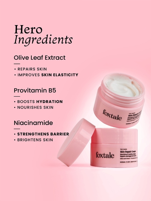 FoxTale The Oasis Skin Repair Cream with Olive Leaf Extract - 50g 4 FoxTale The Oasis Skin Repair Cream with Olive Leaf Extract - 50g