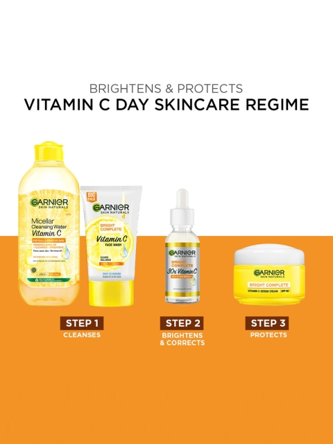 Garnier Skin Naturals Bright Complete Vitamin C UV Cream for Sun Protection - 45g 5 Garnier Skin Naturals Bright Complete Vitamin C UV Cream for Sun Protection - 45g
