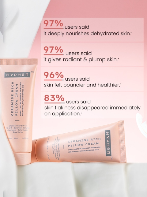 Hyphen Ceramide Rich Pillow Cream With 10% Heartleaf Extract - 50 g 5 Hyphen Ceramide Rich Pillow Cream With 10% Heartleaf Extract - 50 g