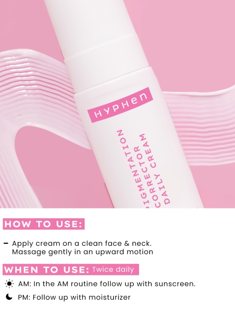 Hyphen Pigmentation Corrector Daily Cream With 2% Kojic Acid To Reduce Pigmentation 6 Hyphen Pigmentation Corrector Daily Cream With 2% Kojic Acid To Reduce Pigmentation
