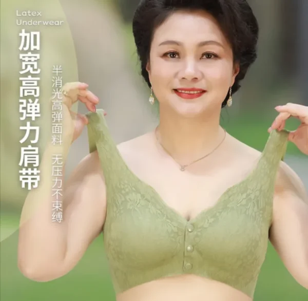 Imported Maternity Bra For New Born Baby Feeding Bra And Regular Use Bra For Women (One Piece) Green