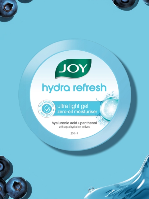 JOY Hydra Refresh Gel Oil Free Moisturizer With Hyaluronic Acid & PanthenoL 250 ml